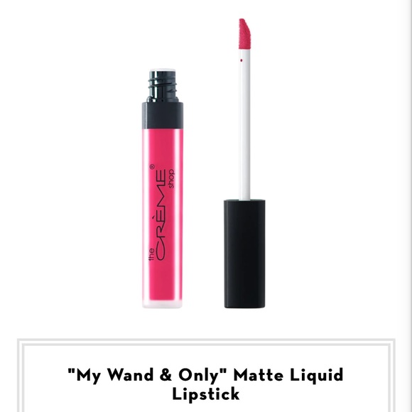 What a Melon The Crème Shop "My Wand & Only" Matte Liquid Lipstick NIB - Picture 2 of 4